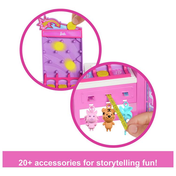 Barbie Malibu doll cotton candy playset, UK version