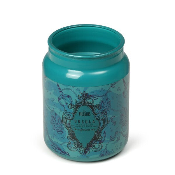 Disney Villains Ursula sea flower and black pearl scented candle 430g, UK version