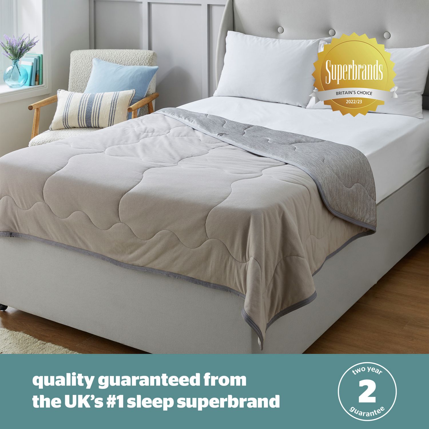 Silentnight Restore cooling blanket size 178x152cm, imported from the UK