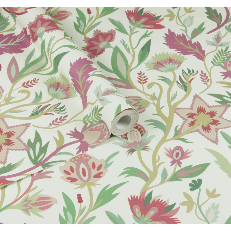 Arthouse Esselle Lush Paradise pink wallpaper (British brand)