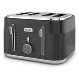 Breville Obliq 4-Slice Toaster Black, UK version