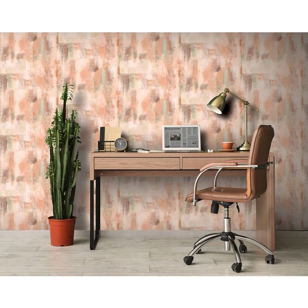 Arthouse Esselle Painterly Pattern neutral wallpaper roll (British brand)