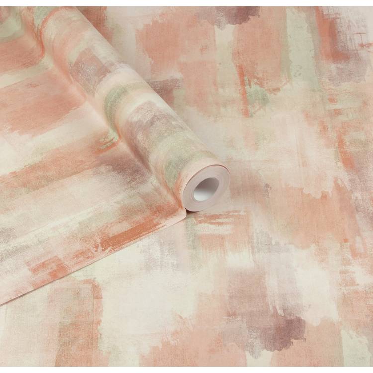 Arthouse Esselle Painterly Pattern neutral wallpaper roll (British brand)