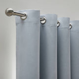 Habitat sky blue blackout eyelet curtains 117x137cm, UK version