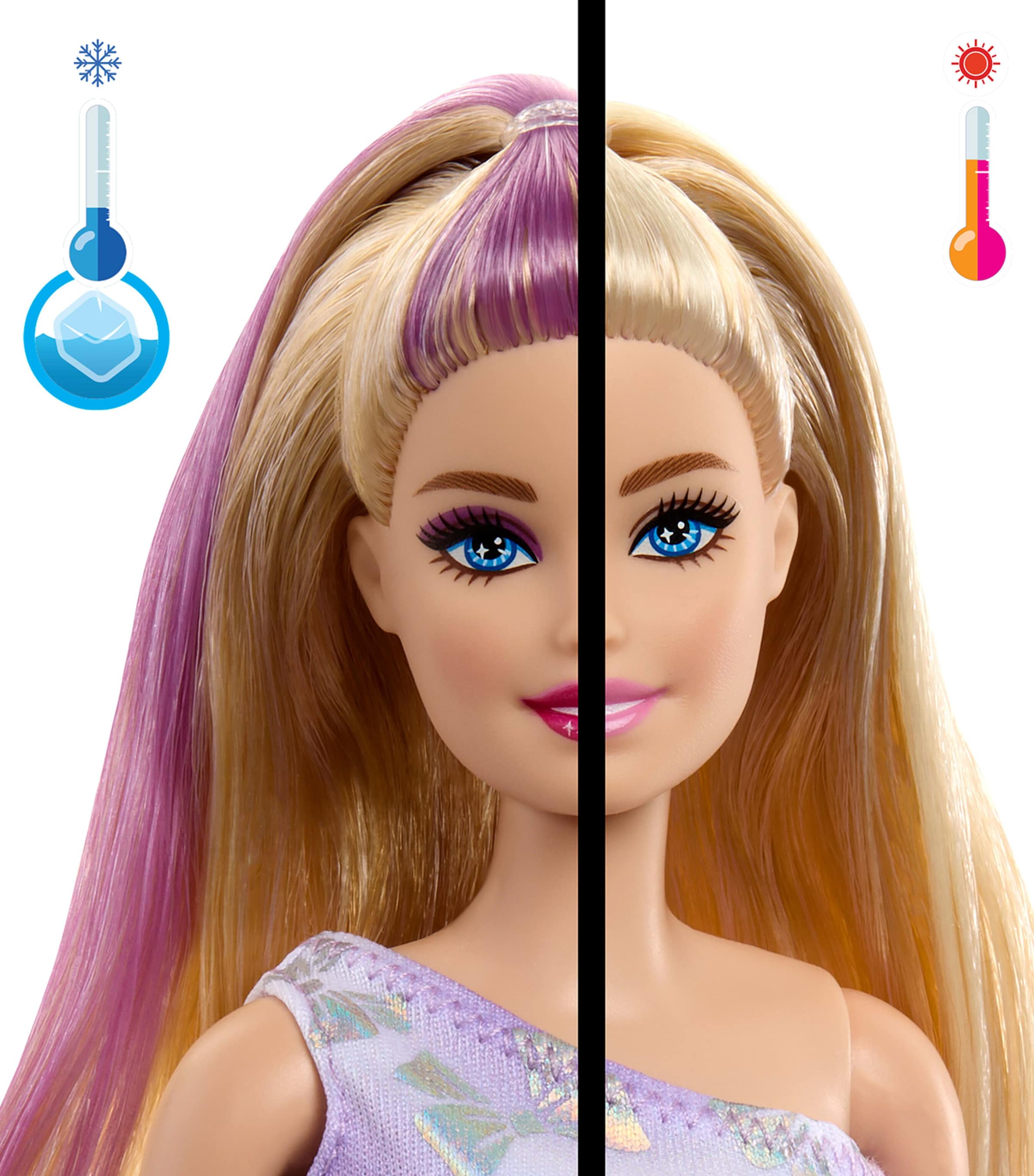 Barbie Party Unboxed doll set with pet and accessories - British product