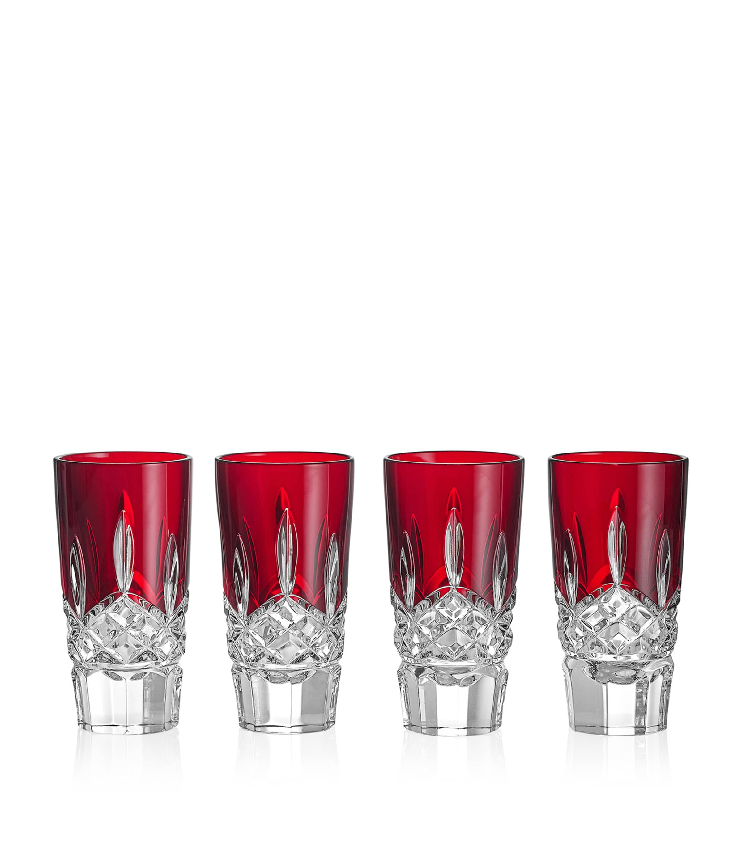 Waterford Lismore crystal shot glasses set of 4 55ml (British brand)