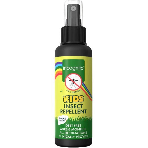 incognito Kids Insect Repellent Spray 100ml , imported from the UK