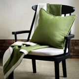 Habitat green cushion 50x50cm, imported from the UK