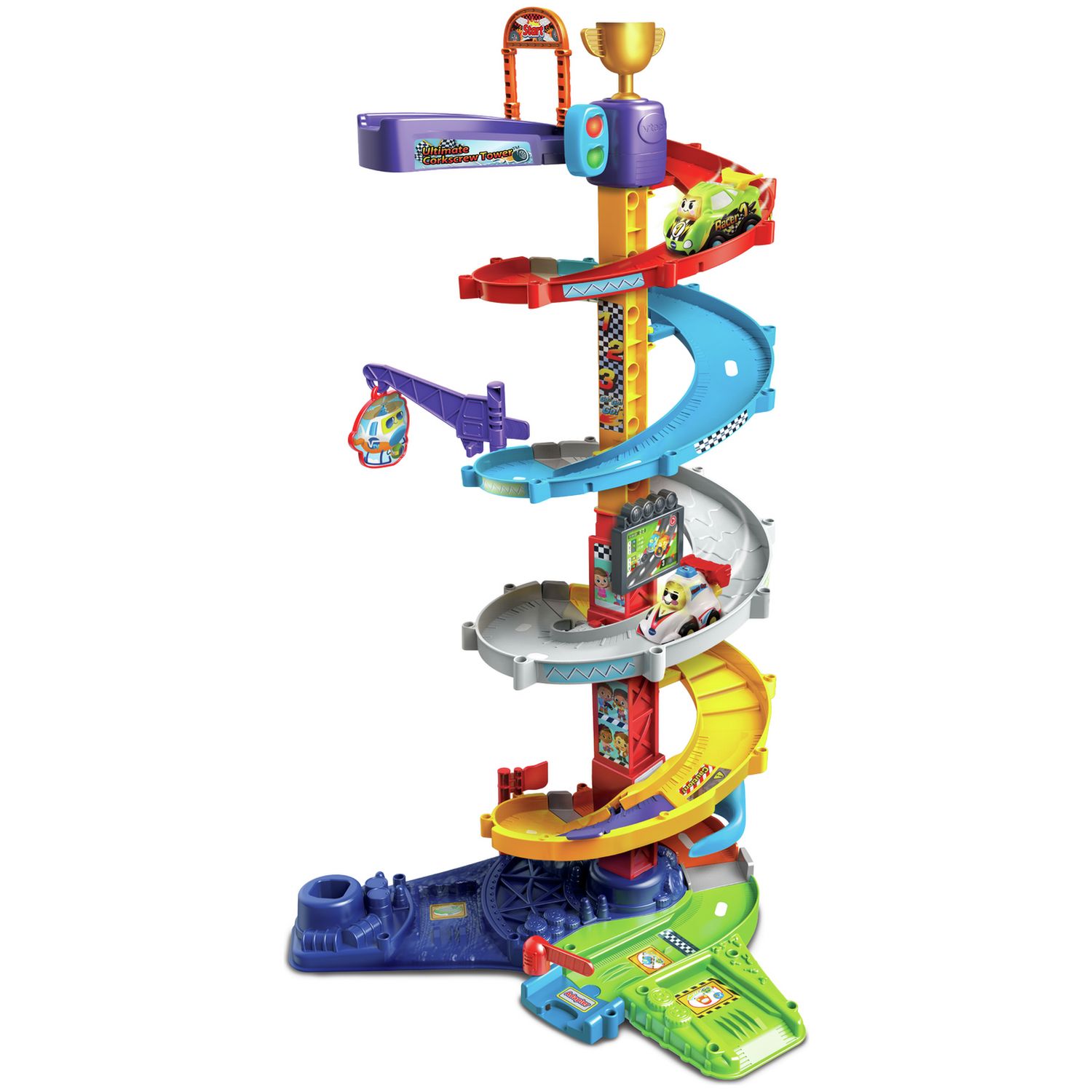 VTech Toot Toot Twist & Race Tow toy, UK version