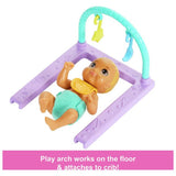 Barbie nursery playset with twin babies, imported from the UK
