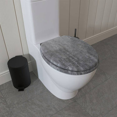 Argos Croydex Kirkstone Slate Toilet Seat - Grey- Buy online at McGrocer