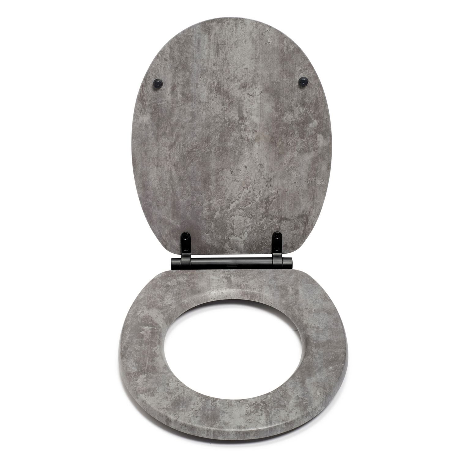 Croydex toilet seat grey, imported from the UK
