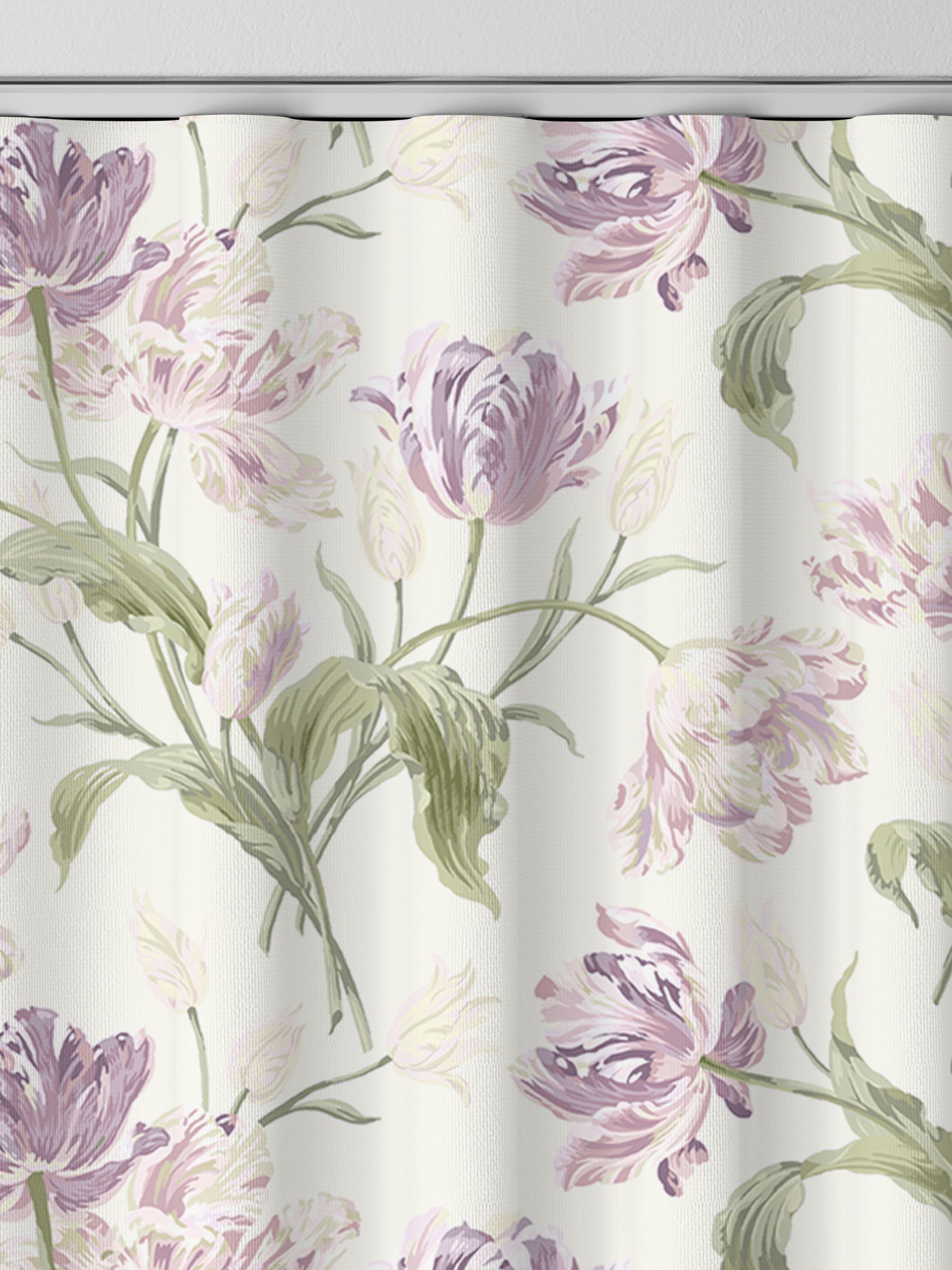 Laura Ashley Grape Gosford made to measure curtains, UK version