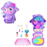 Polly Pocket Lamb Compact playset with micro doll and unicorn, UK version
