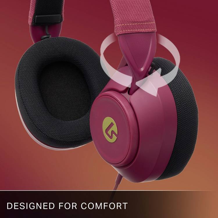PowerA LS10X wired gaming headset ruby (British brand)