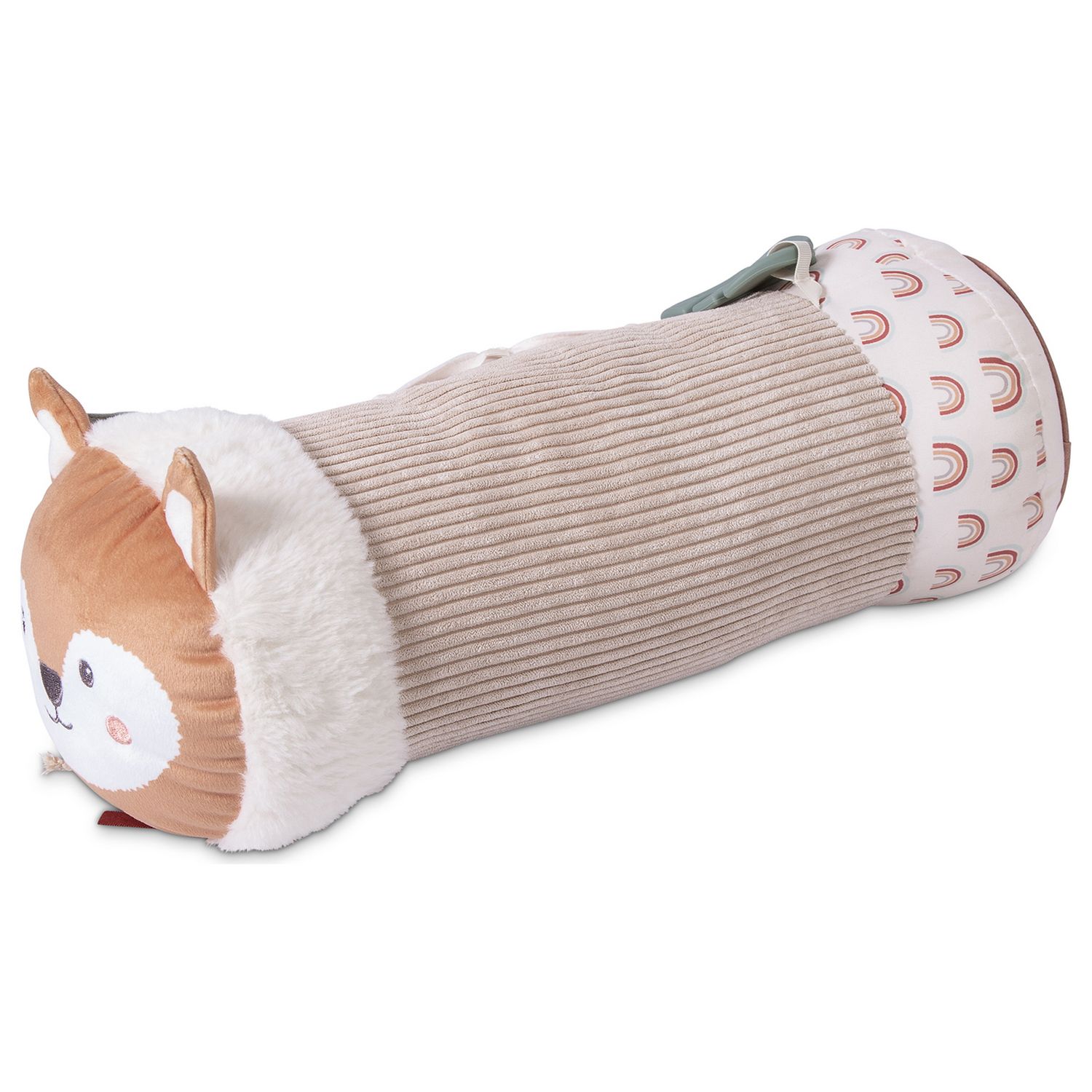 Red Kite Tummy Time Roller Woodland Walk baby sensory toy (British brand)