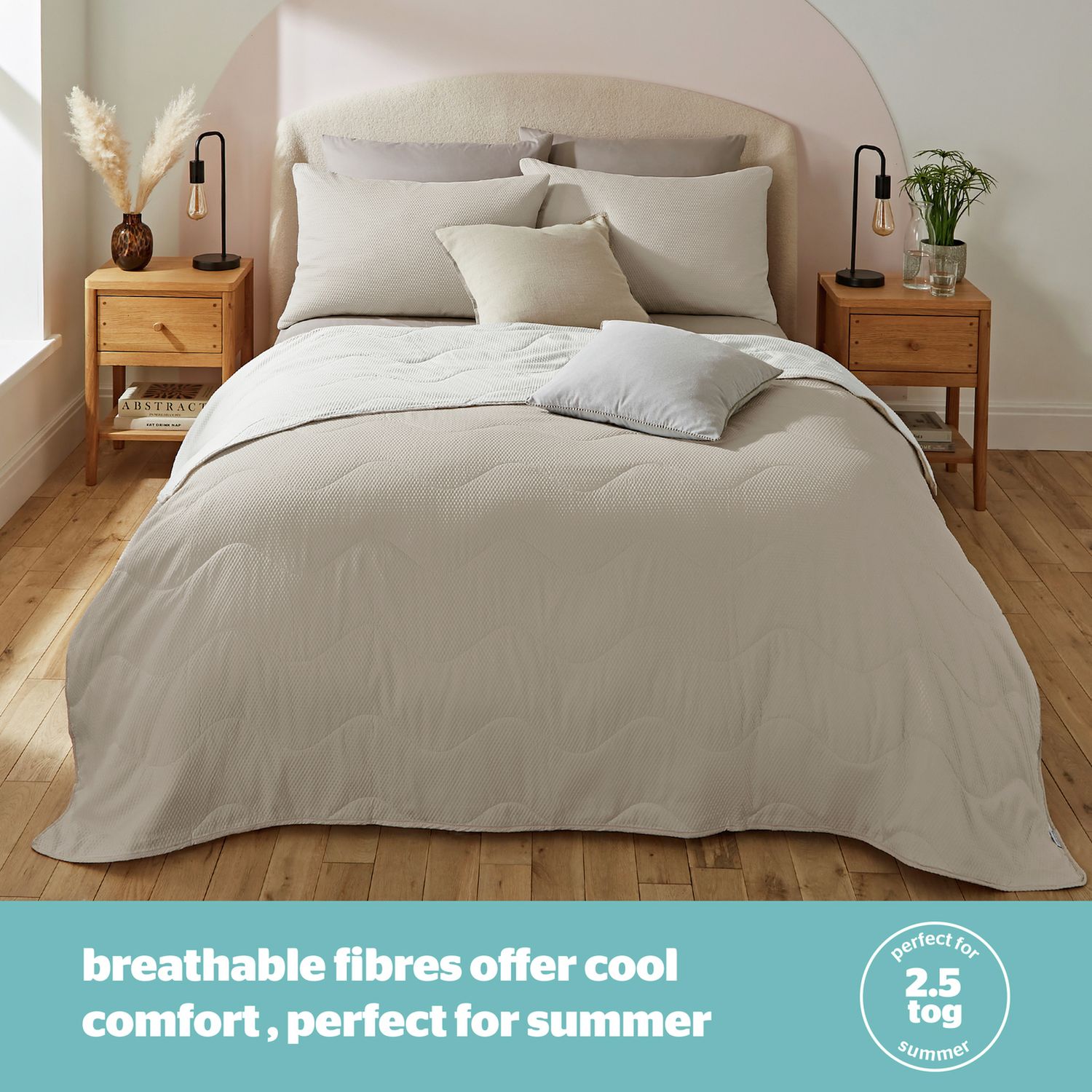 Silentnight Summer Breeze Coverless 2.5 Tog Duvet - Double