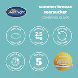 Silentnight Summer Breeze Coverless 2.5 Tog Duvet - Double