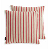 Habitat red stripe cushion covers 43x43cm (British brand)