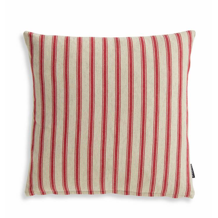 Habitat red stripe cushion covers 43x43cm (British brand)