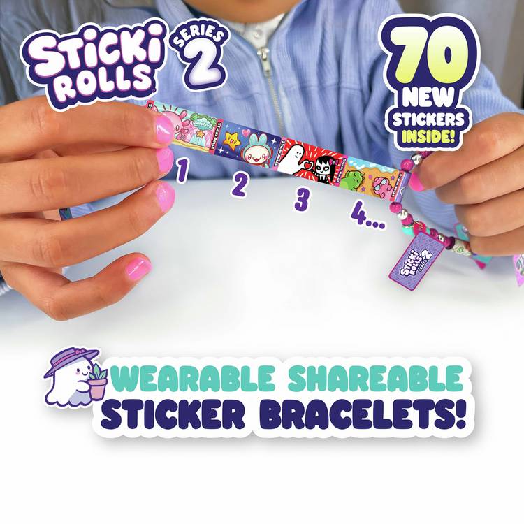 Sticki Rolls sticker band Single Pack S2, UK version