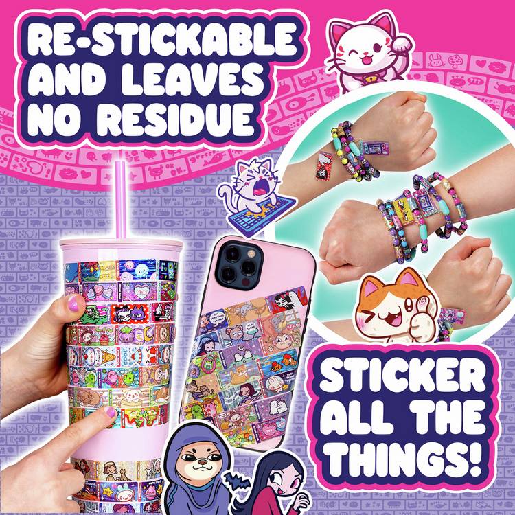 Sticki Rolls sticker band Single Pack S2, UK version