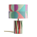 Margo Selby Ned ceramic small table lamp multicoloured (British brand)