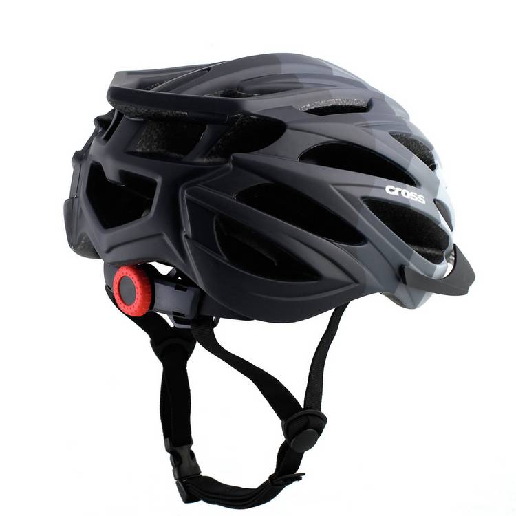 Cross bike helmet grey 58-61cm - British product