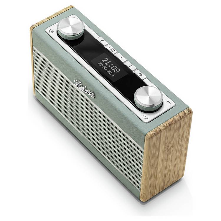 Roberts Rambler Uno Duck Egg DAB/FM radio, imported from the UK