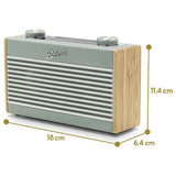 Roberts Rambler Uno Duck Egg DAB/FM radio, imported from the UK