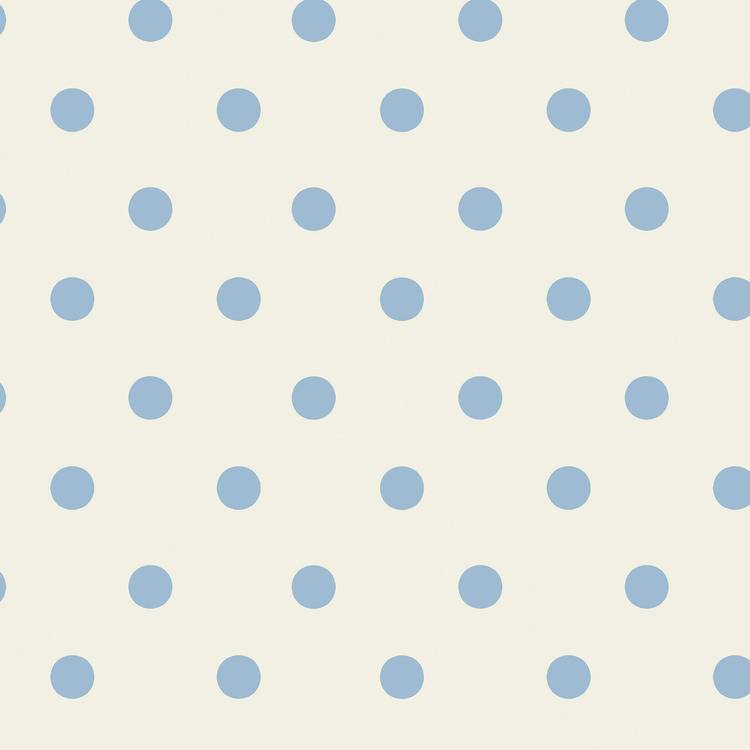 Cath Kidston Button Spot Blue wallpaper (British brand)