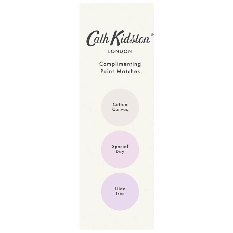 Cath Kidston Button Spot Pink wallpaper roll, imported from the UK