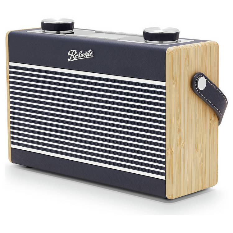 Roberts Rambler Max smart radio in blue - British product