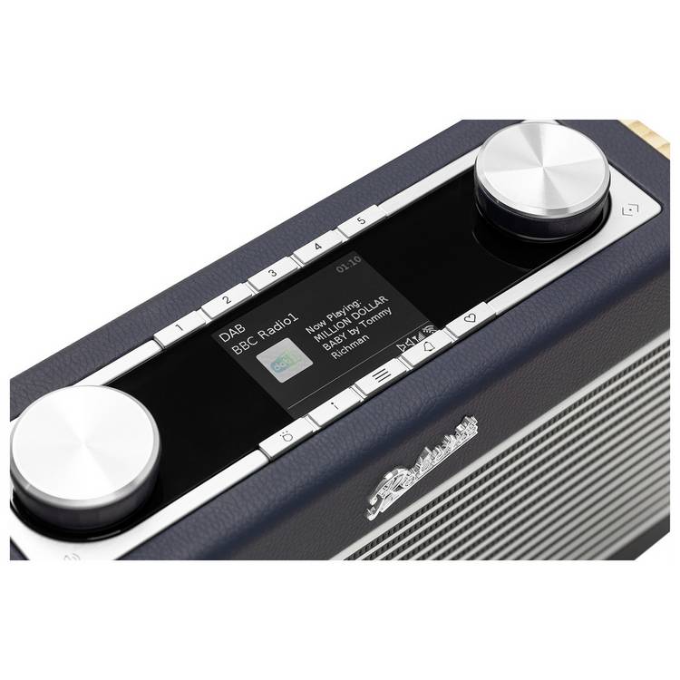 Roberts Rambler Max smart radio in blue - British product