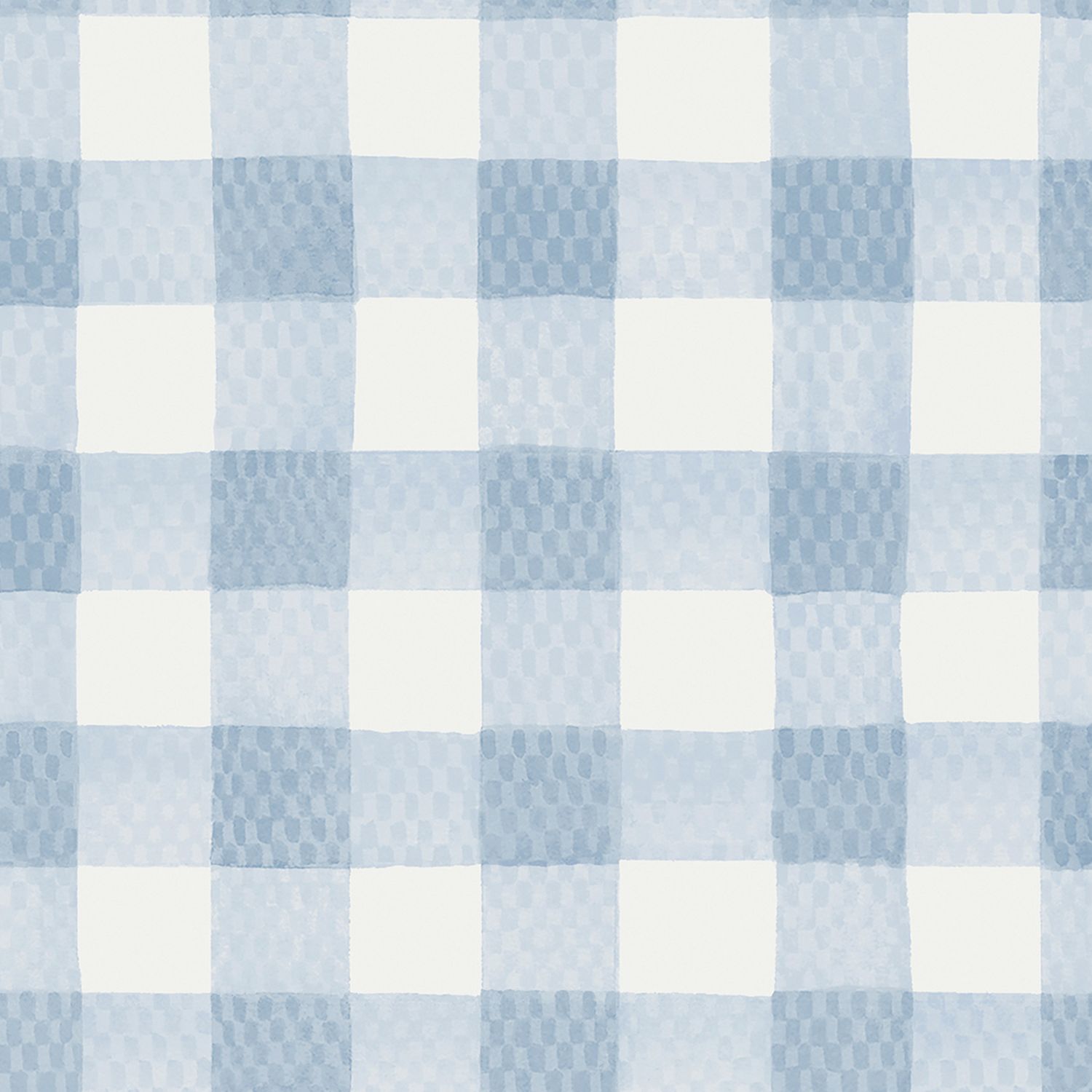 Cath Kidston gingham blue wallpaper roll - British product