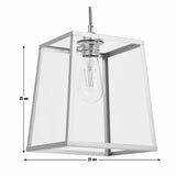 Argos Home brass carriage easy fit lampshade 22cm (British brand)