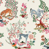 Cath Kidston Painted Kingdom wallpaper, imported from the UK