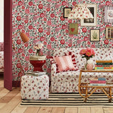 Cath Kidston wallpaper Strawberry Garden Rose - British product