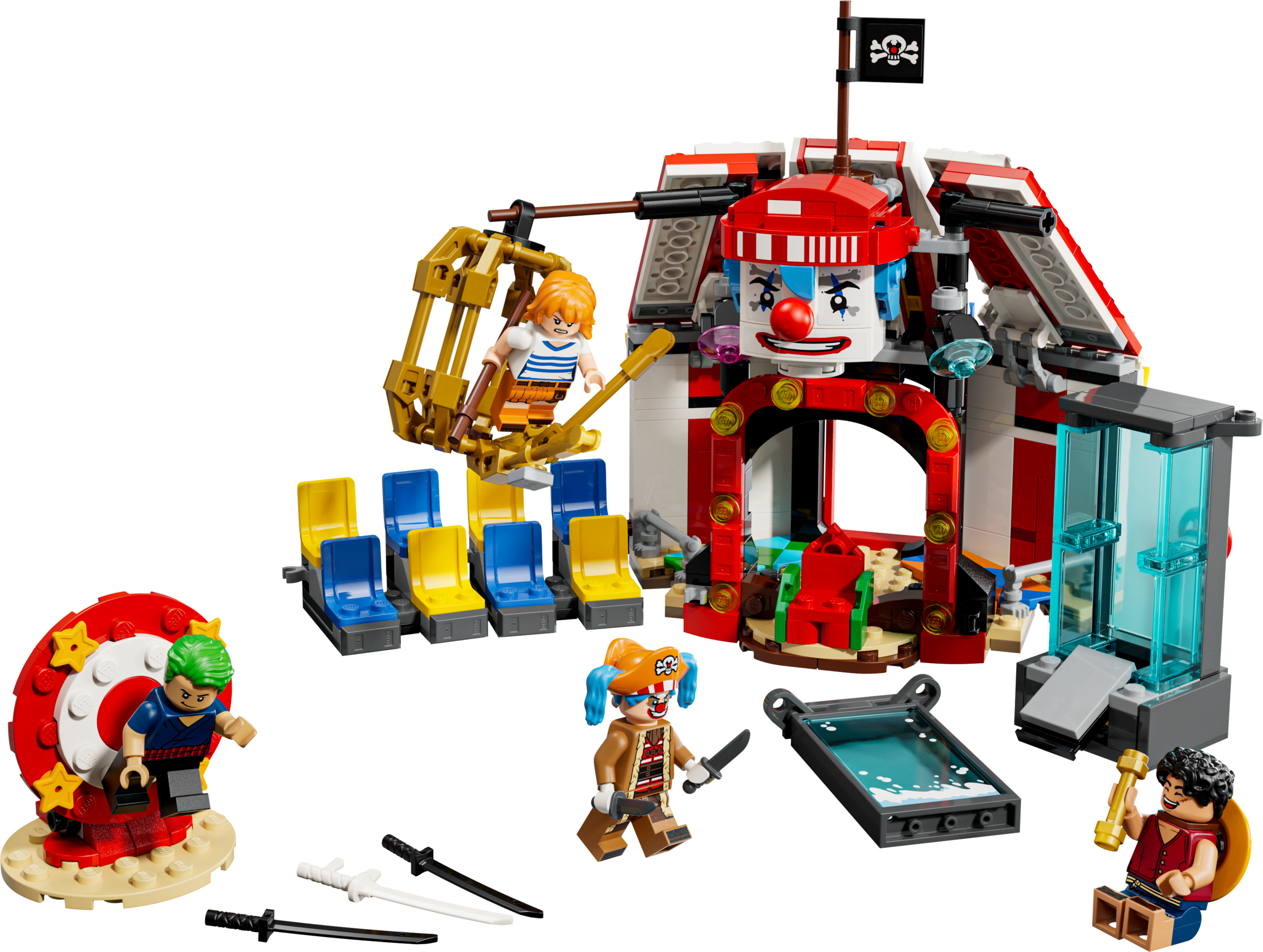 LEGO Buggy the Clown's Circus Tent 573 Pieces - British product