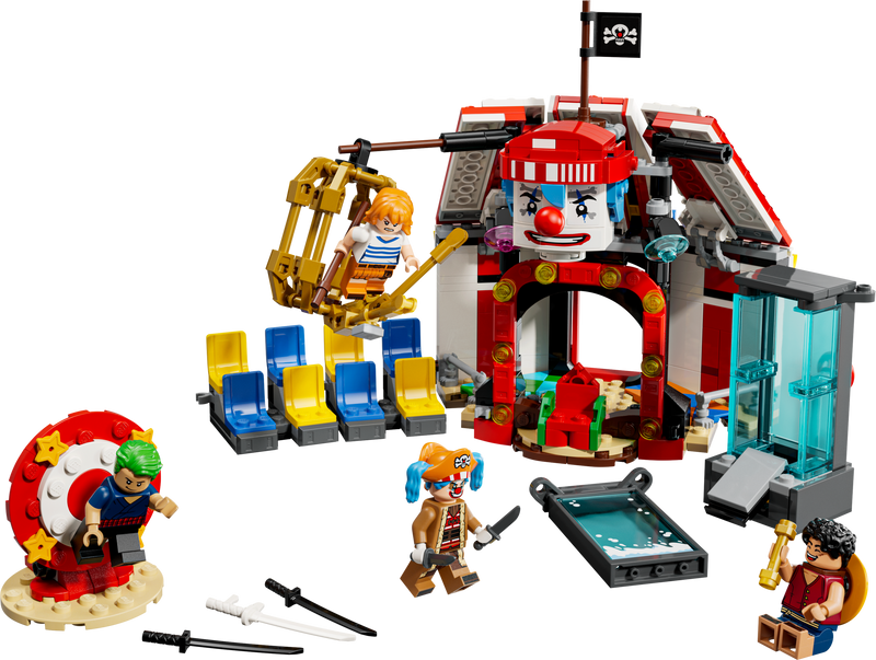 LEGO Buggy the Clown's Circus Tent 573 Pieces - British product