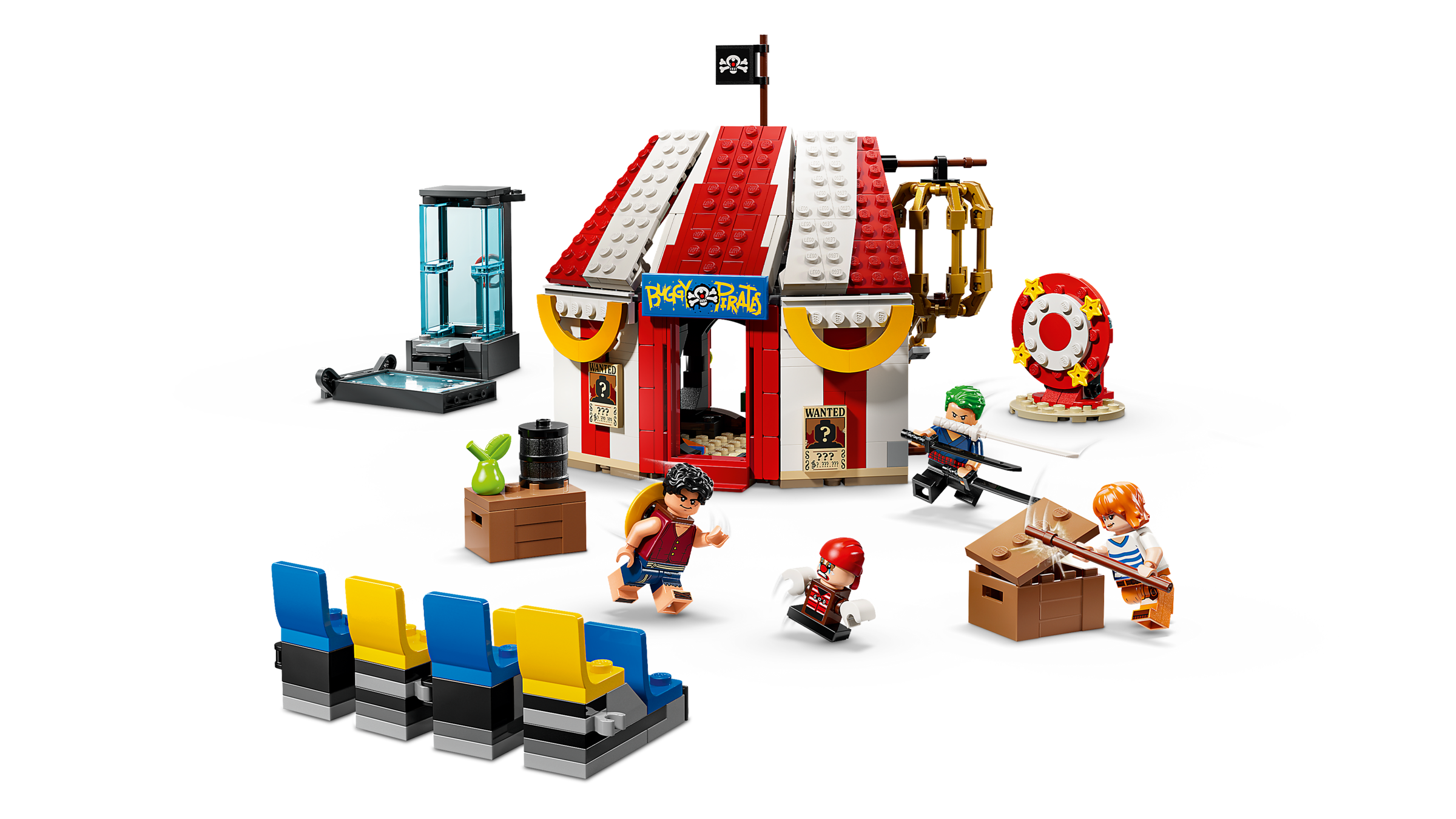 LEGO Buggy the Clown's Circus Tent 573 Pieces - British product