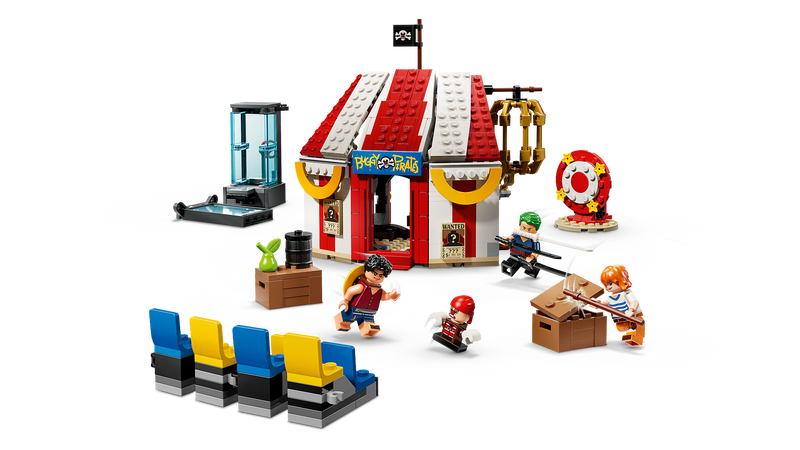 LEGO Buggy the Clown's Circus Tent 573 Pieces - British product