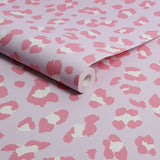 Envy Big Cat Candy Floss Wallpaper pink 52cm x 10m (British brand)