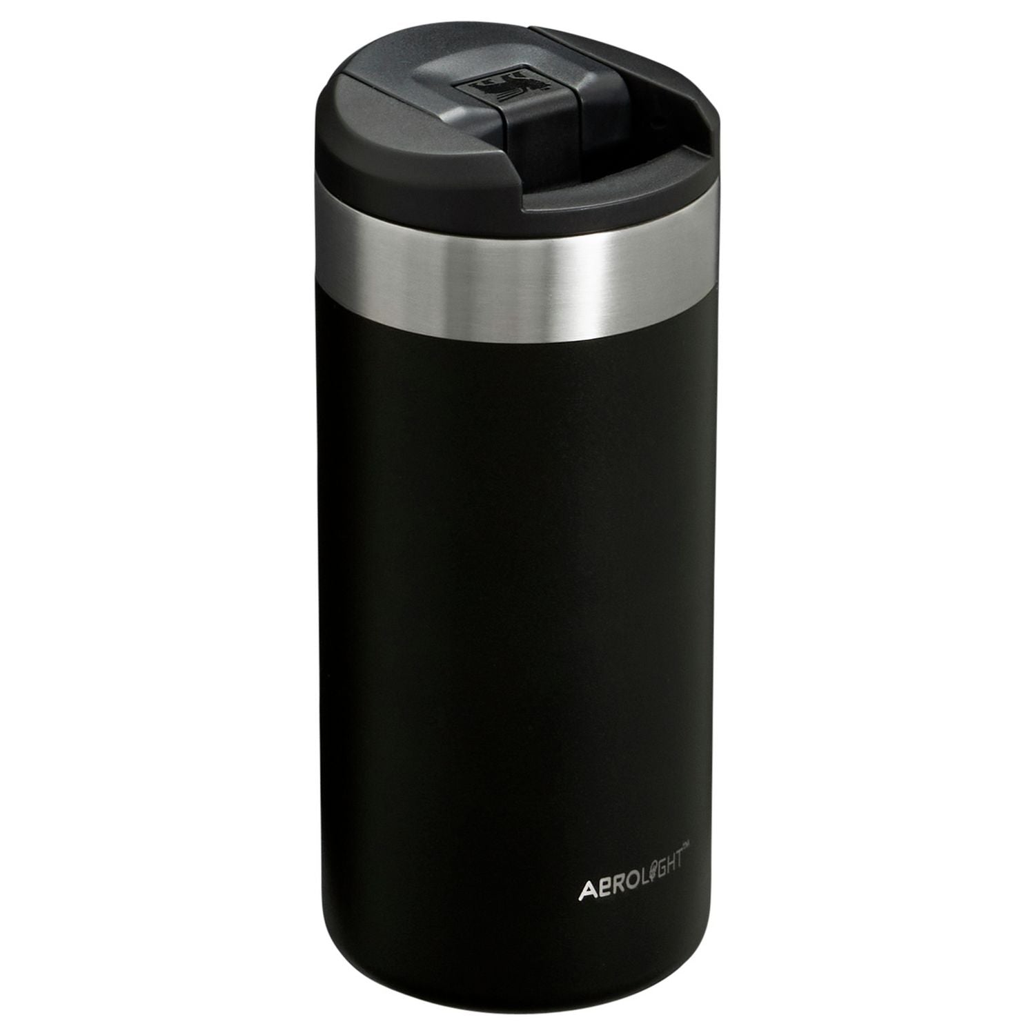 Stanley Aerolight Black travel mug 350ml, imported from the UK