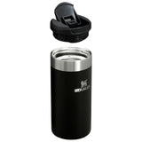 Stanley Aerolight Black travel mug 350ml, imported from the UK
