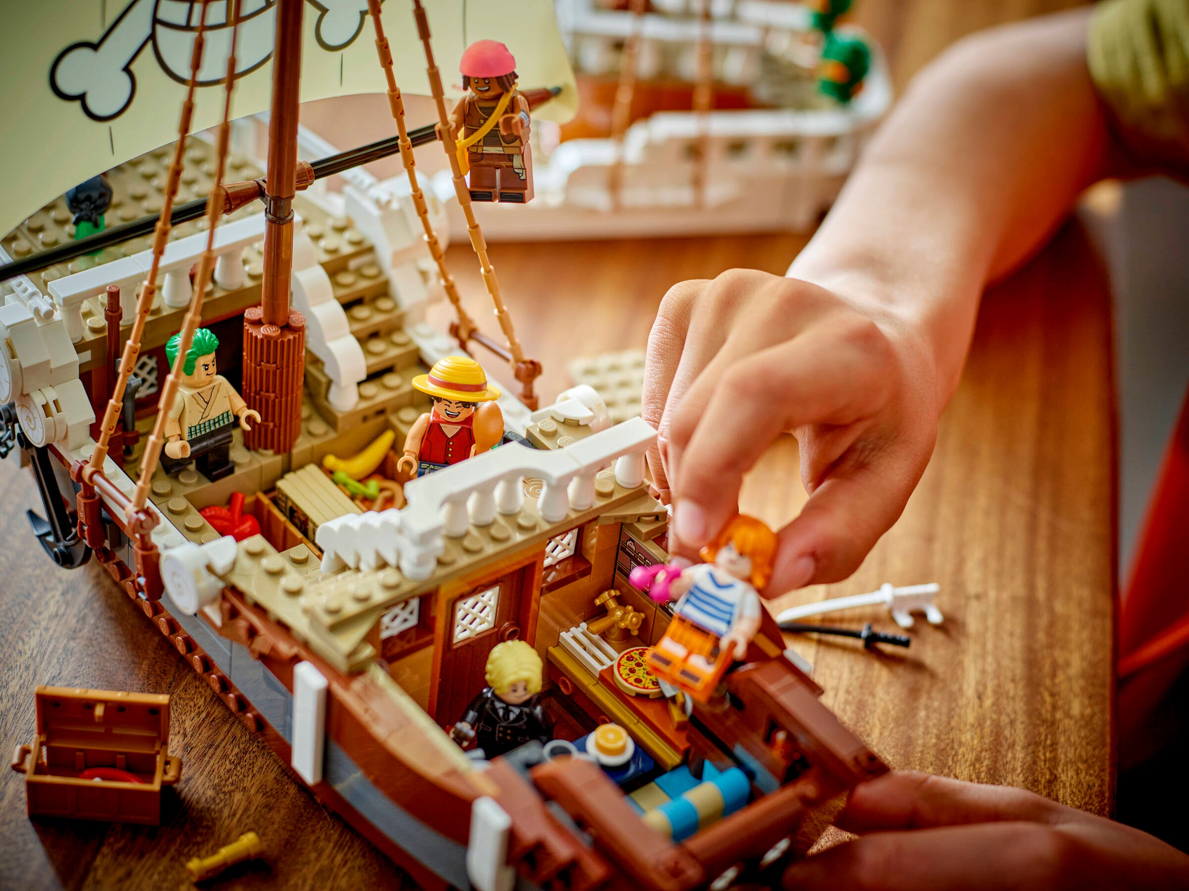 LEGO Pirate Ship Model Going Merry 1376 Pieces, UK version