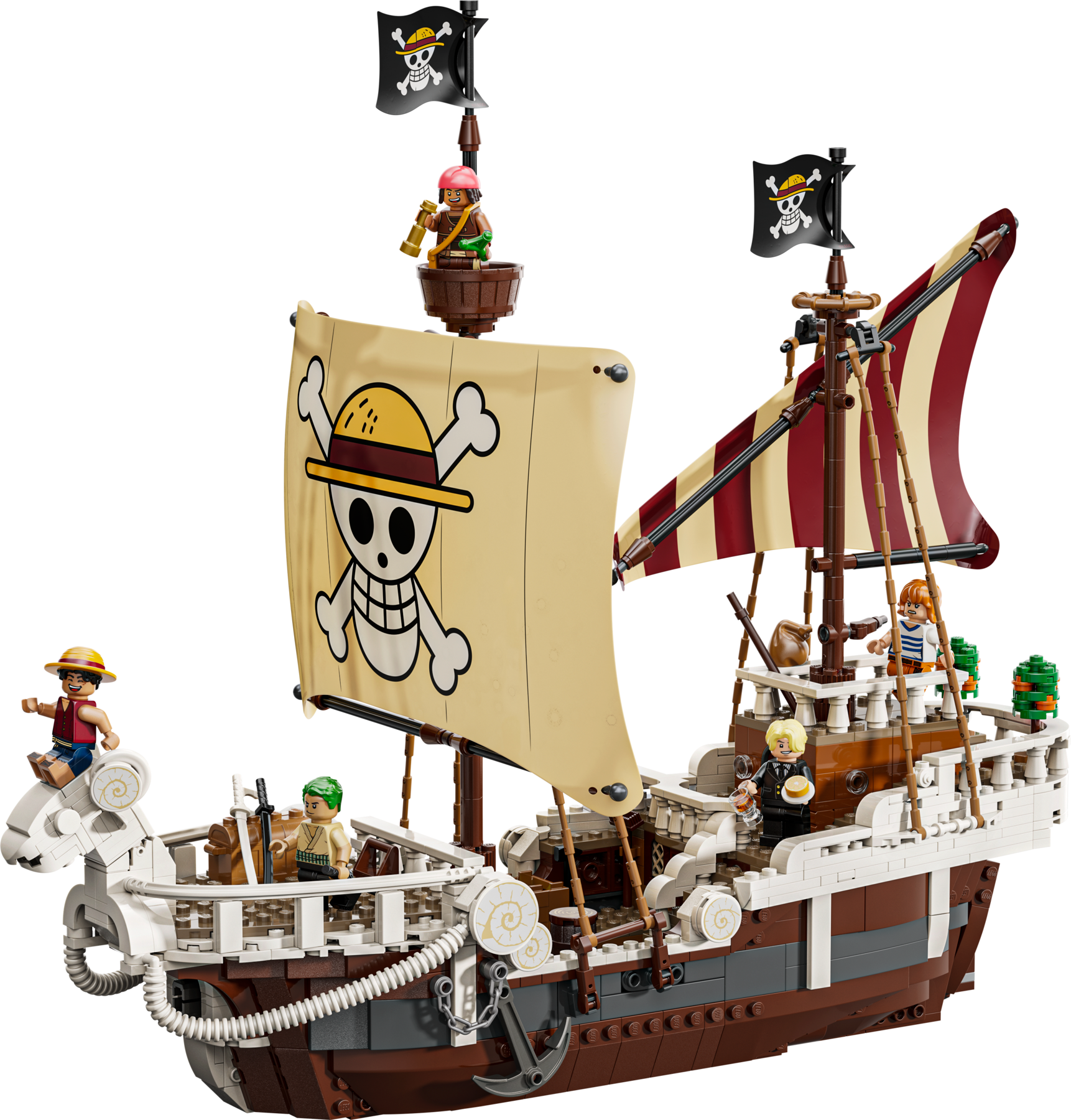 LEGO Pirate Ship Model Going Merry 1376 Pieces, UK version