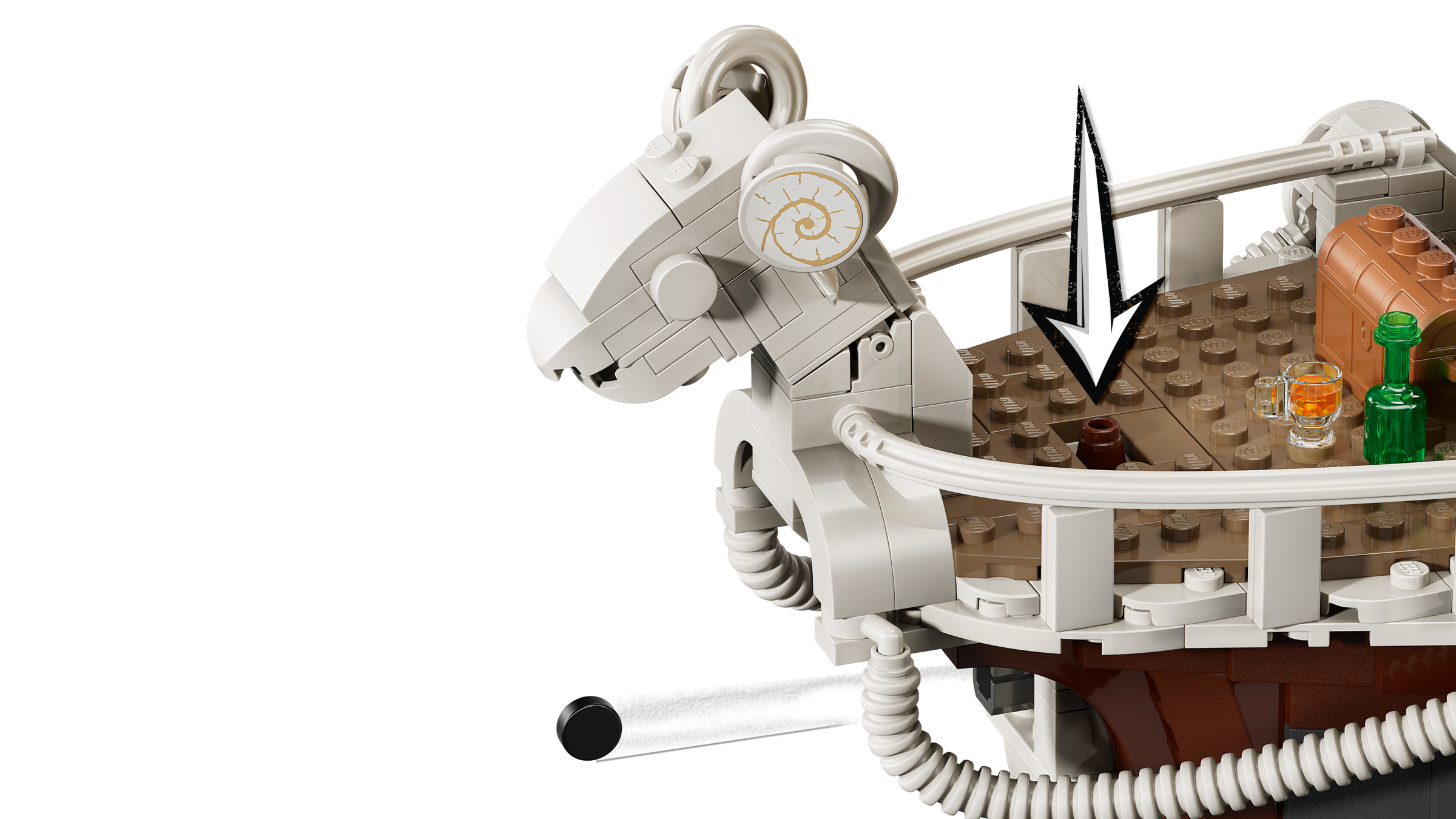 LEGO Pirate Ship Model Going Merry 1376 Pieces, UK version
