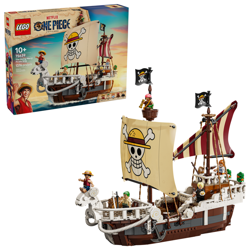 LEGO Pirate Ship Model Going Merry 1376 Pieces, UK version