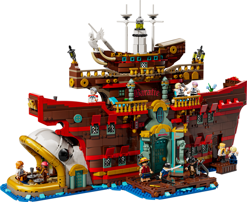 Lego One Piece Baratie set 3402 pieces (British brand)